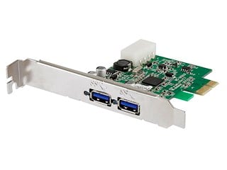 Product Image for 2 Ports USB 3.0 PCI-Express (PCI-e) Controller Card w/ Molex 4pin Power