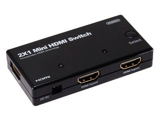 Product Image for 2X1 Mini HDMI® Switch w/ Optional Power Input