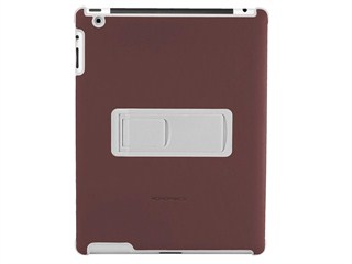 Product Image for Polycarbonate & Synthetic Leather Stand Case for iPad® 2 - Brown