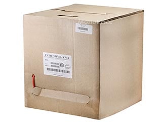 Product Image for 1000FT Cat 6 Bulk Ethernet Network Cable UTP, Solid, In-Wall Rated, 550MHz, 24AWG - Red