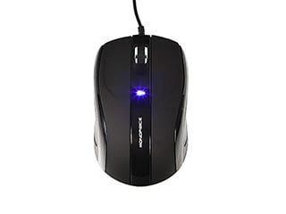 Product Image for Soft Touch 3-Button Optical Mouse - Black