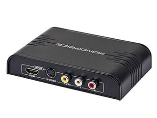 Product Image for Composite, S-Video, and HDMI®  to HDMI® Converter and Switch w/ HDMI PAL NTSC Support