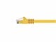Small Product Image 2 for 14FT 24AWG Cat5e 350MHz UTP Bare Copper Ethernet Network Cable - Yellow 