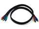 Small Product Image 1 for   3Ft 3-RCA Component Video Cable (RG-59/u)