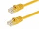 Small Product Image 1 for 50FT 24AWG Cat6 550MHz UTP Ethernet Bare Copper Network Cable - Yellow 