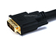 Small Product Image 2 for 35ft 22AWG CL2 Standard HDMI� to DVI Adapter Cable - Black 