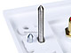 Small Product Image 4 for 3 RCA Component Two-Piece Inset Wall Plate (RGB) - Coupler Type  