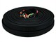 Small Product Image 1 for 100ft 18AWG CL2 Premium 5-RCA Component Video/Audio Coaxial Cable (RG-6/U) - Black 