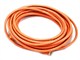 Small Product Image 1 for 25FT 24AWG Cat6 550MHz UTP Ethernet Bare Copper Network Cable - Orange 