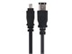 Small Product Image 2 for IEEE-1394 FireWire iLink DV Cable 6P-4P M/M - 10ft (BLACK) 