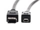 Small Product Image 3 for IEEE-1394 FireWire iLink DV Cable 6P-4P M/M - 10ft (BLACK) 