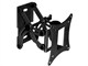 Small Product Image 1 for  Adjustable Tilt & Swivel Wall Mount Bracket for LCD LED (Max 66Lbs, 10~30inch) - BLACK