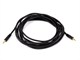 Small Product Image 1 for 10ft 2.5mm Stereo Plug/Plug M/M Cable - Black