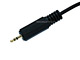 Small Product Image 2 for 10ft 2.5mm Stereo Plug/Plug M/M Cable - Black