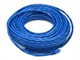 Small Product Image 1 for 75FT 24AWG Cat5e 350MHz UTP Bare Copper Ethernet Network Cable - Blue