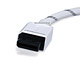 Small Product Image 2 for 6FT Audio Video ED Component Cable for Wii & Wii U - White (Net Jacket)