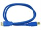 Small Product Image 1 for 3ft USB 3.0 A Male to A Female Extension 28/24AWG Cable (Gold Plated)