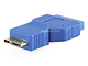 Small Product Image 1 for USB 3.0 Micro B Male to Housing 20pin Female Adapter (Gold Plated)