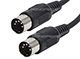 Small Product Image 2 for 25ft MIDI Cable with 5 Pin DIN Plugs - Black