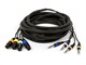 Small Product Image 1 for 20ft 4-Channel TRS Male to XLR Female Snake Cable 