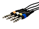 Small Product Image 2 for 20ft 4-Channel TRS Male to XLR Female Snake Cable 