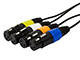 Small Product Image 3 for 20ft 4-Channel TRS Male to XLR Female Snake Cable 