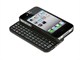 Small Product Image 1 for Bluetooth� Pocket Keyboard Case for iPhone 4/ 4S - Black