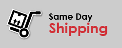 Most in-stock items ordered by 1PM Pacific time ship the same business day!
