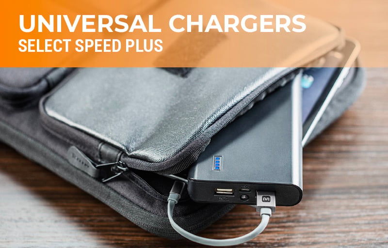 Universal Chargers select speed plus
