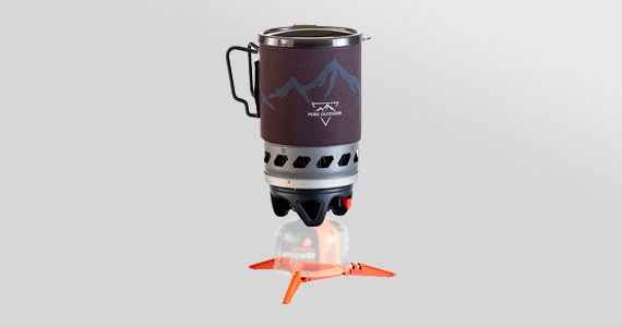 1.0L Cooking System Enjoy fast, efficient cooking and heating while on any adventure!