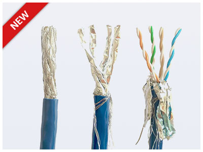 Entegrade series Cat8 UL-Certified 22AWG (Fully shielded S/FTP Solid) Bulk Bare Copper Network Cable Supports up to 40Gbps data transfer rate, 2GHz bandwidth Shop Now >