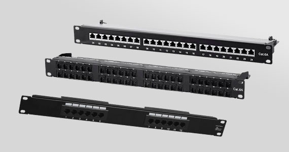 Networking Patch Panels Cat6 and Cat6A Patch Panels Up to 48 Ports | Shielded & Unshielded