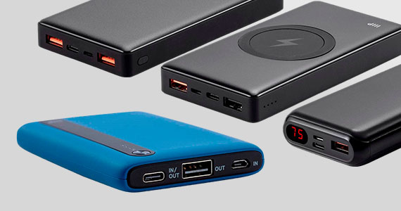 20% Off Power Banks | Available in Wireless | Ultra Compact | EZ Read | Multiple Colors