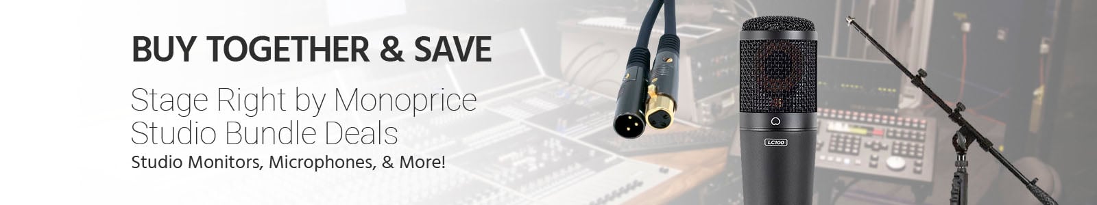 Studio Bundles. Buy together and save!
