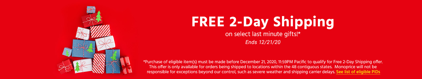Free 2 Day Shipping