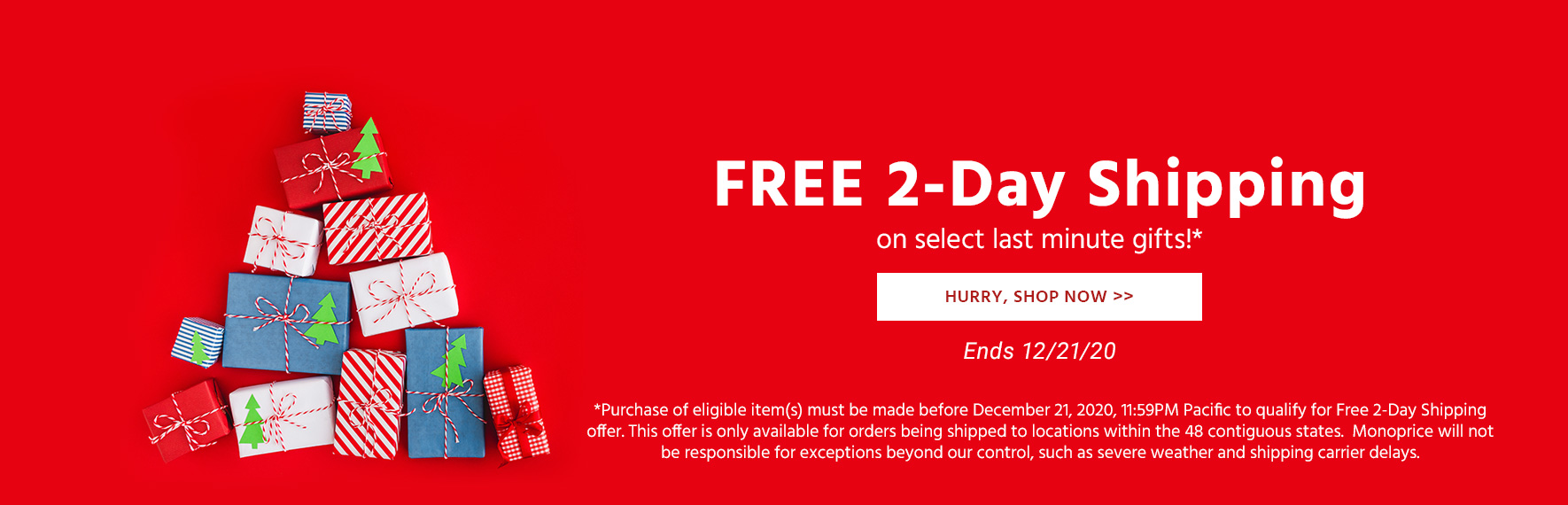 Free 2-Day Shipping on Select Last Minute Gifts!