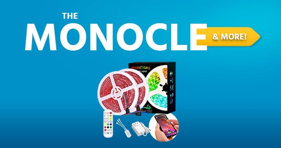 The Monocle & More. One Day. One Deal. Smart LED Strip Lights w/ Controller, 60000 Colors LED Lights | $12.99 + Free Standard US Shipping