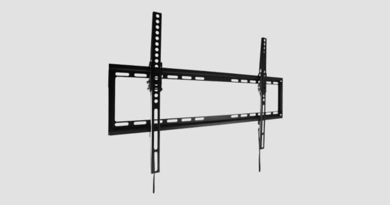 Monoprice Essential Tilt TV Wall Mount Bracket Low Profile For 37" To 70" TVs up to 77lbs, Max VESA 600x400, UL Certified, Heavy Duty Works with Concrete and Brick