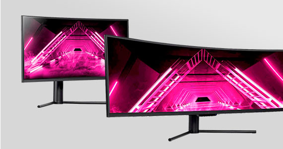 Curved Gaming Monitors Dark Matter by Monoprice | Backed By 1 Yr PixelPerfect Warranty
