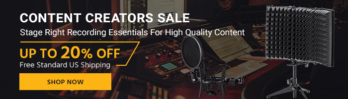 Content Creators Sale Stage Right Recording Essentials For High Quality Content Up to 20% OFF Free Standard US Shipping Shop Now