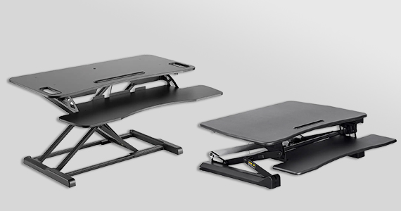Sit-Stand Desk Converter Up to 20% OFF | Easy to Use.  Works With Most Desks.