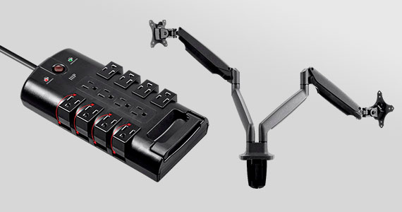 Monitor Mounts & Surge Up to 30% OFF Work From Home Upgrades