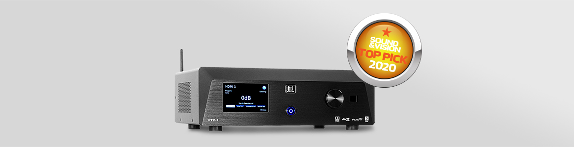 Sound & Vision Top Pick 2020-Monolith HTP-1 16 Ch Home Theater Processor