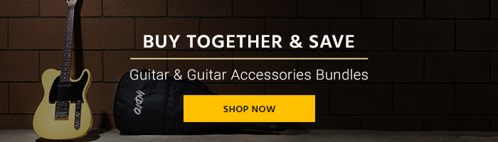 Buy Together & Save Guitar & Guitar Accessories Bundles Shop Now >