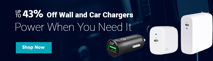 Power When You Need It Up to 43% Off Wall and Car Chargers Shop Now