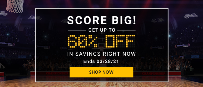 Score Big! Get up to 60% in Savings Right Now Ends 3/28/21 Shop Now