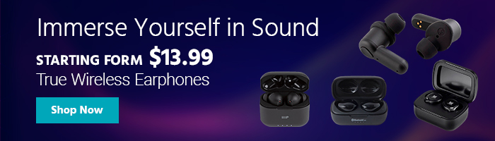 Immerse Yourself in Sound True Wireless Earphones Starting form $13.99 Shop now 