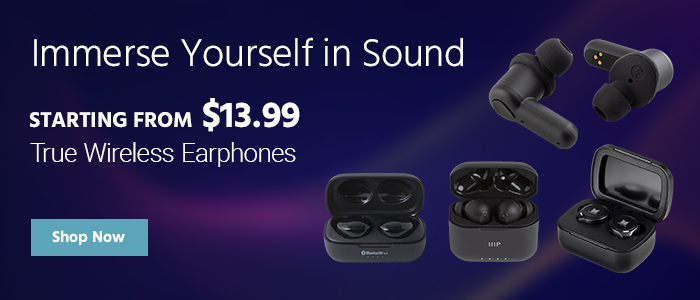 Immerse Yourself in Sound True Wireless Earphones Starting from $13.99 Shop now 