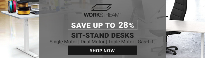 Workstream sit-stand desks up to 28% OFF. Shop Now>>