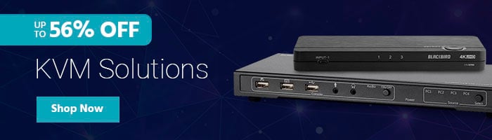 Up to 56% off KVM Switches Shop Now >